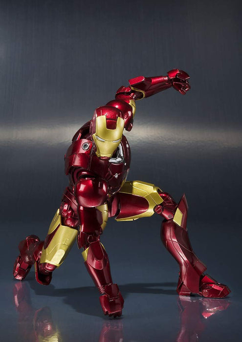 Bandai Spirits SH Figuarts Iron Man Mark 3 Figur (155 mm ABS PVC-Druckguss)