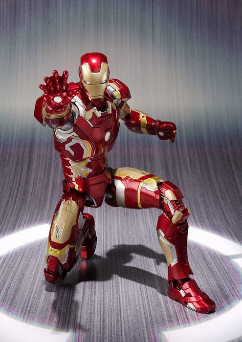 Bandai Spirits SH Figuarts Iron Man Mark 43 Figurine moulée sous pression en PVC ABS 155 mm