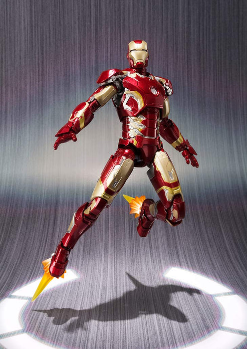 Bandai Spirits SH Figuarts Iron Man Mark 43 Figurine moulée sous pression en PVC ABS 155 mm