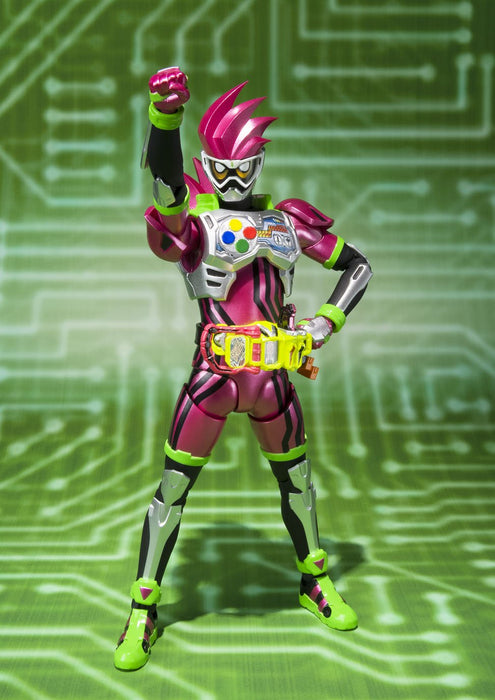 BANDAI 128816 SH Figuarts Kamen Masked Rider Ex-Aid Action Gamer Niveau 2 Figurine sans échelle