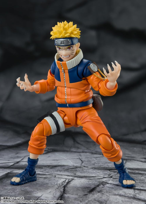 Bandai Spirits Sh Figuarts Naruto Uzumaki Figurine en PVC ABS 135 mm BAS64181