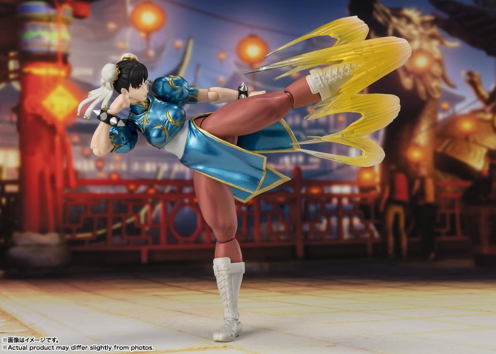 Bandai Spirits Sh Figuarts Street Fighter Chun-Li Outfit 2 150 mm PVC-ABS-Figur