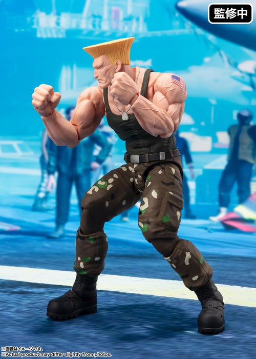 Bandai Spirits SH Figuarts Street Fighter Guile Outfit 2 160mm ABS PVC Figure
