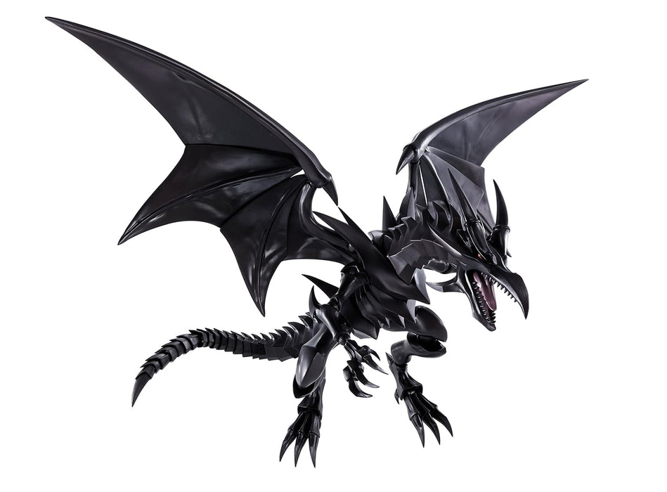Bandai Spirits ShMonsterArts Figurine Dragon Noir aux Yeux Rouges 220 mm PVC ABS