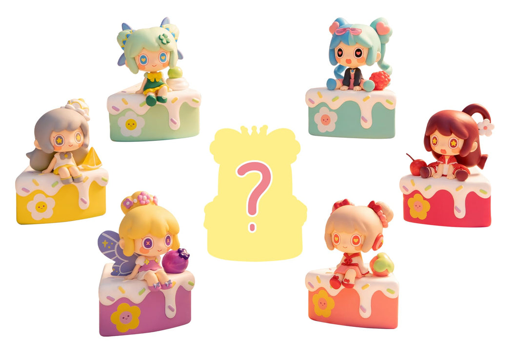 7-Piece Japan Mabell Mini Sweetie Sweets Pvc Pre-Painted Figure Set By Plum Office A (100Mm)