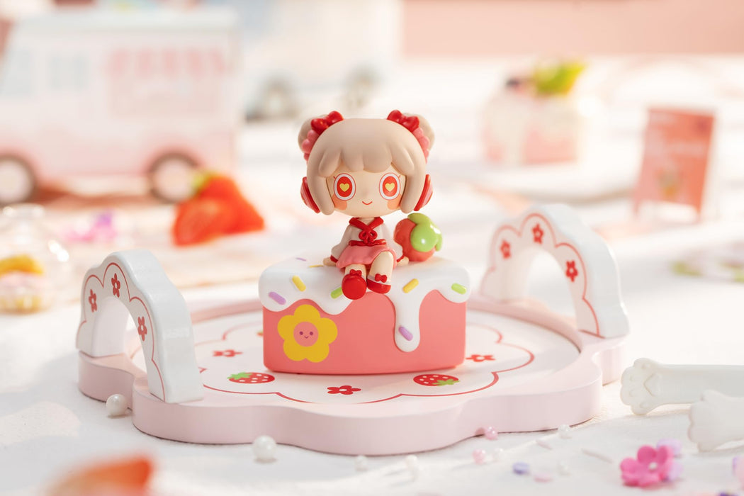7-Piece Japan Mabell Mini Sweetie Sweets Pvc Pre-Painted Figure Set By Plum Office A (100Mm)