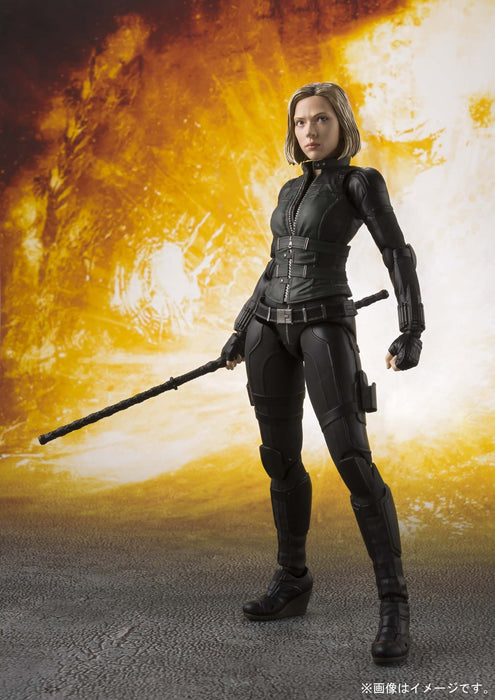 BANDAI – SH Figuarts Black Widow Figur – Avengers: Infinity War