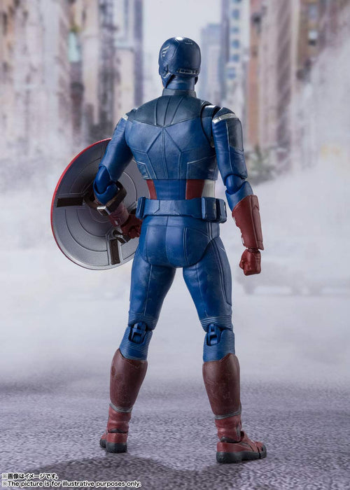 BANDAI SH Figuarts Captain America -Avengers Assemble- Édition Figurine Avengers