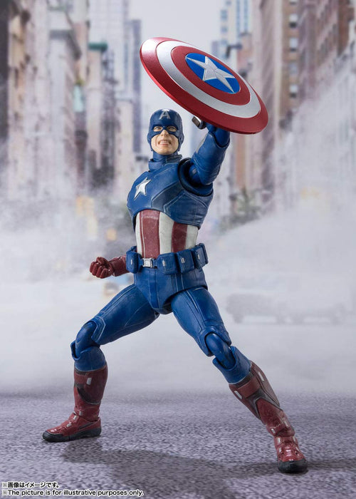 BANDAI SH Figuarts Captain America -Avengers Assemble- Edition Figur Avengers