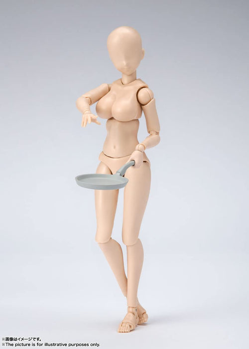 BANDAI S.H. Figuarts Body Chan -Kentaro Yabuki- Edition Dx Set Pale Orange Color Ver. Figure