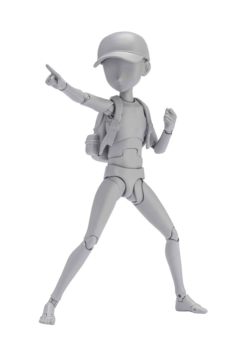 BANDAI SH Figuarts Body-Kun -Sugimori Ken- Edition Dx Set Figur Graue Farbe Ver.