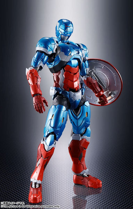 BANDAI SH Figuarts Captain America Figur Avengers: Tech-On
