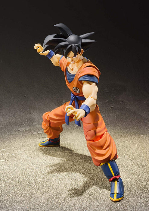 Bandai ShFiguarts Son Goku der Saiyajin wuchs auf der Erde auf Dragon Ball Komplettfiguren