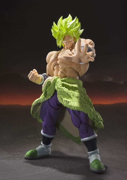 Shfiguarts Dragon Ball Super Saiyan Broly Full Power Approx. 220Mm Abs Pvc Pre-Painted Movable Figure