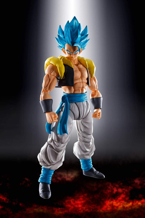BANDAI - S.H. Figuarts Super Saiyan Blue Gogeta Figure - Dragon Ball Super: Broly