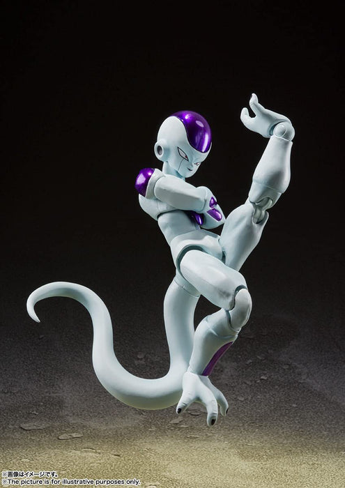 Bandai Tamashii Nations S.h.Figuarts Frieza Fourth Form Japanese Action Figures