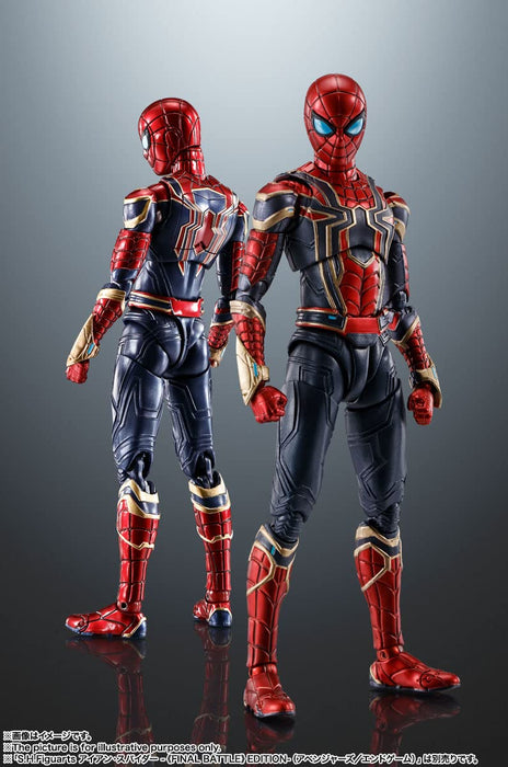 Bandai Spirits Sh Figuarts Spider-Man: No Way Home Iron Spider 145mm Figurine mobile pré-peinte
