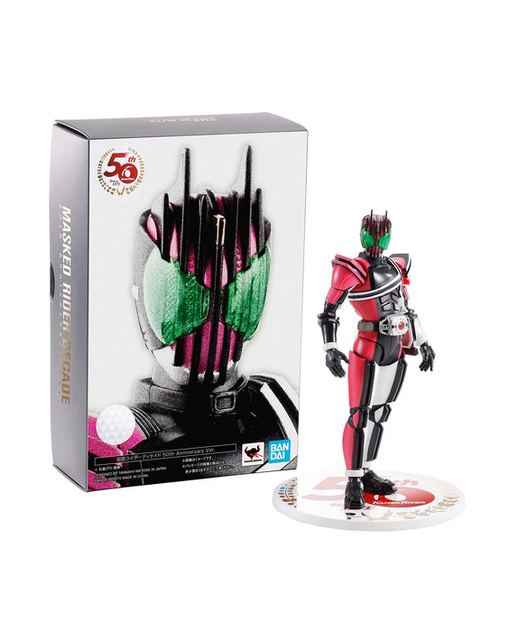 Bandai Spirits Sh Figuarts Kamen Rider Decade (True Bone Carving Method) 50th Anniversary Ver 145mm