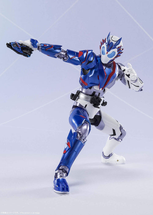 Shfiguarts Kamen Rider Zero One Kamen Rider Vulcan Shooting Wolf Ungefähr 150 mm PVC-ABS-bemalte Actionfigur