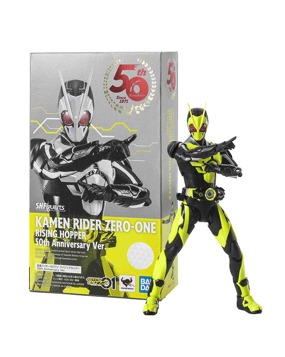 BANDAI S.H. Figuarts Kamen Rider Zero-One Rising Hopper 50Th Anniversary Ver. Figure