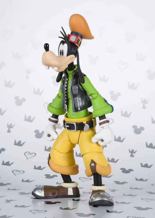 BANDAI 225508 S.H. Figuarts Goofy Figure Kingdom Hearts Ii