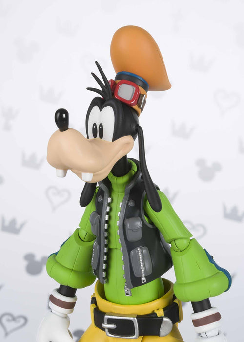 BANDAI 225508 S.H. Figuarts Goofy Figure Kingdom Hearts Ii
