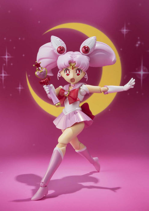 Bandai Spirits Japan Shfiguarts Sailor Moon Chibi Moon 100Mm Pvc Abs Figure