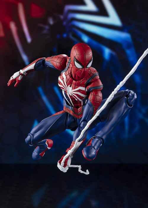 BANDAI SH Figuarts Spider-Man Advanced Suit Figurine Marvel'S Spider-Man