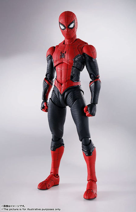 BANDAI SH Figuarts Spider-Man Verbesserte Anzugfigur Spider-Man: No Way Home