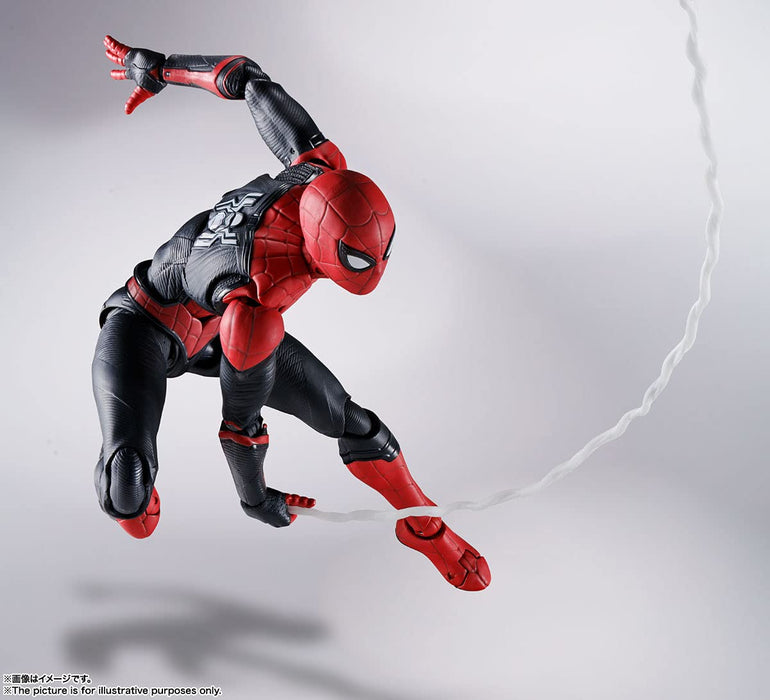 BANDAI SH Figuarts Spider-Man Costume Amélioré Figure Spider-Man: No Way Home