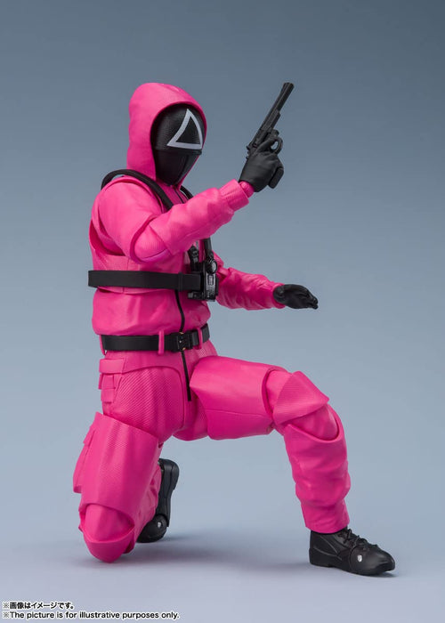 Bandai Spirits S.H.Figuarts Squid Game Masked Soldier Japanese Painted Action Figure