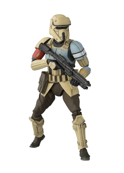 BANDAI 094579 S.H. Figuarts Star Wars Series Rogue One Shoretrooper Figure