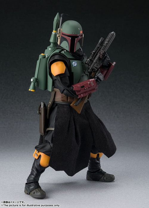 BANDAI SHFiguarts Figurine Boba Fett Star Wars : Le Mandalorien