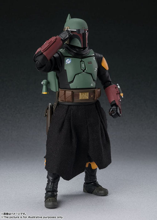 BANDAI SHFiguarts Figurine Boba Fett Star Wars : Le Mandalorien