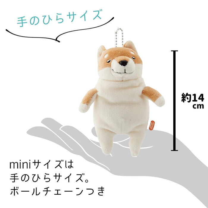 Shinada Global Mochi Dog Chashiba Mini 7x5x14cm Moin-0088R