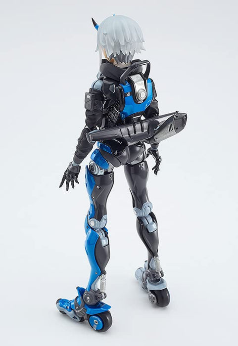 Shoujo Kiseki Motored Cyborg Runner Ssx 155 Techno Azur Non-Scale Plastic Die-Cast Painted Figure