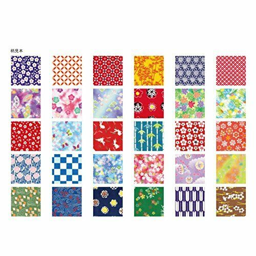 Showa Grimm Origami Origami 30 Pattern Washi Chiyogami, 75 Mm 20-1914