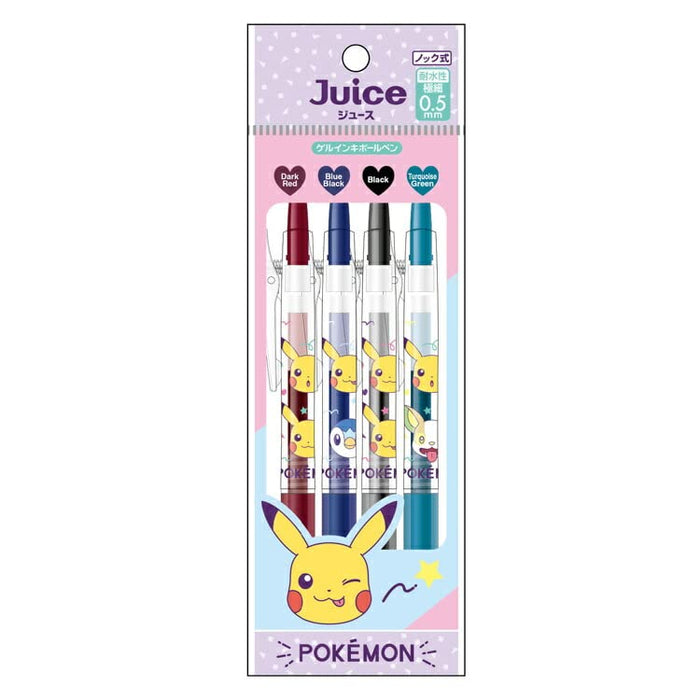 Ballpoint Pen Juice 4-Color Set New Retro Pokémon