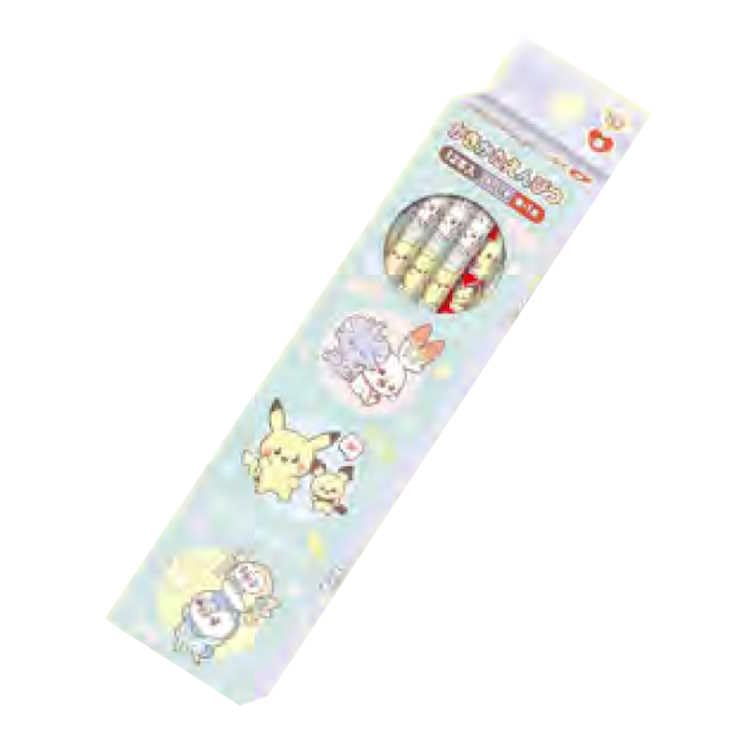 Showa Note Pokemon Pencils 2B Silver 12pc 669043