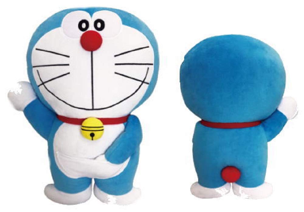 SK JAPAN Doraemon Die Cut Cushion Normal