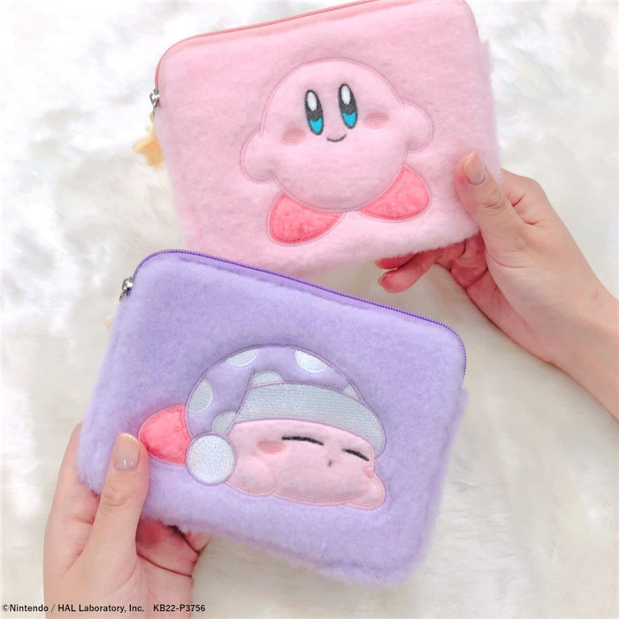 Sk Japan Kirby&S Dream Land Puwafuwa Mini Pouch Smile