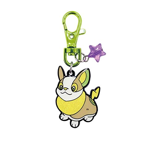 SK JAPAN Pokemon Glitter Metall Schlüsselanhänger Yamper