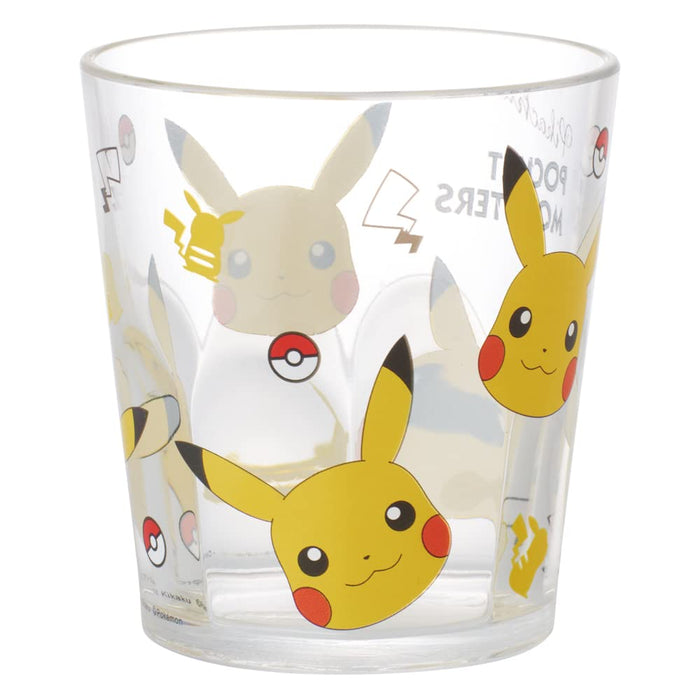 Skater 280Ml Acrylic Cup With Pikachu Face - Japan