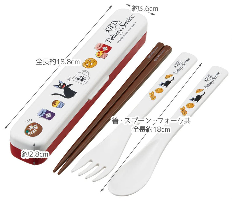 SKATER  Studio Ghibli Kiki'S Delivery Service Chopsticks, Spoon , Fork Trio Set