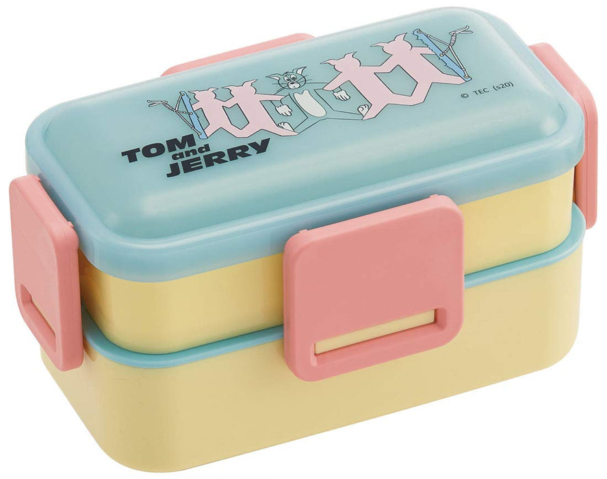 SKATER Tom And Jerry Antibacterial 2-Stage Lunch Box