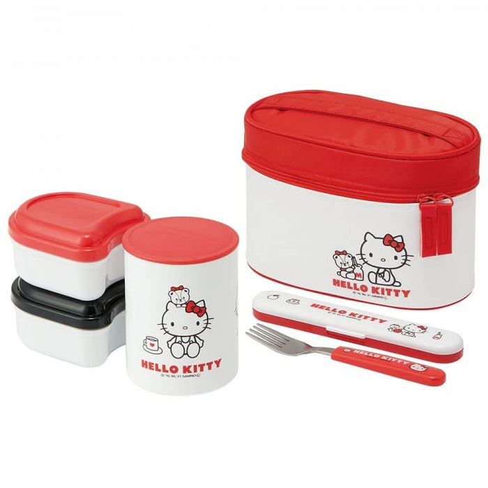 Skater Hello Kitty & Tiny Chum Sanrio 560ml Insulated Lunch Box Japan
