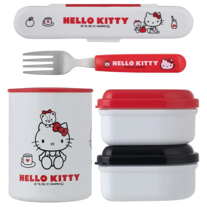 Skater Hello Kitty & Tiny Chum Sanrio 560Ml Insulated Lunch Box Japan
