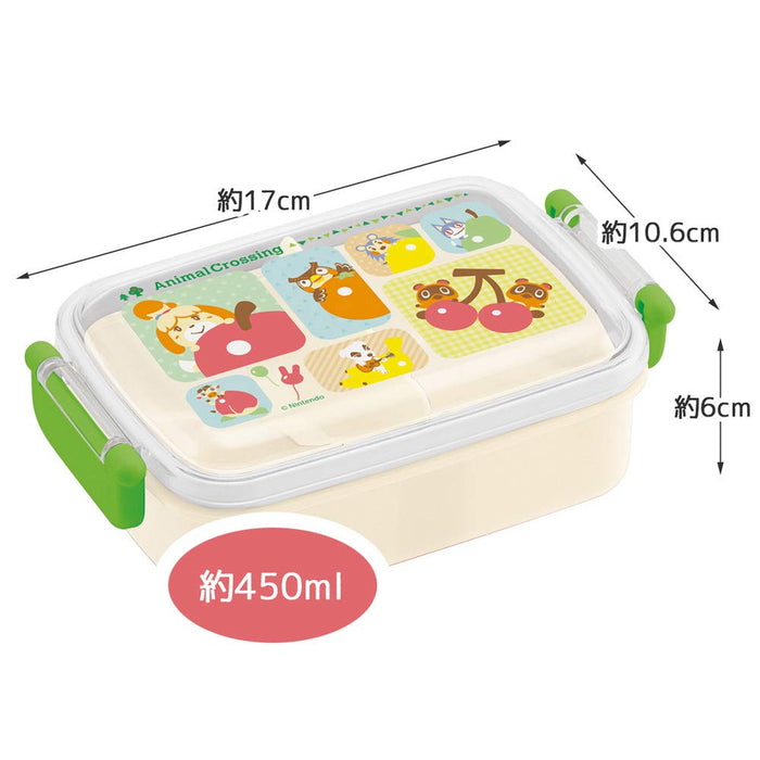 SKATER Animal Crossing Antibacterial Tight Lunch Box 450Ml