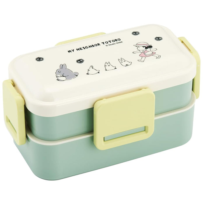 Skater Bento Box 2 Tiers 600Ml Totoro Dome Lid PFLW4Ag-A