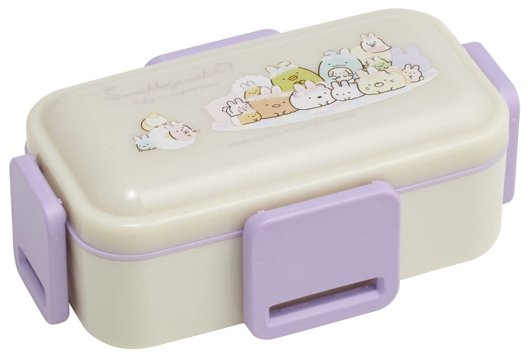Skater Bento Box Sumikko Gurashi Rabbit Rice 600Ml Antibacterial Fluffy Dome Lid 2 Tiers Made In Japan Pflw4Ag-A